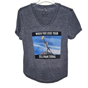 Disney The Lion King Meme Graphic Tee Size XL